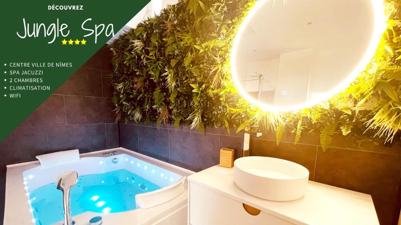 Le Jungle Spa **** Nimes Exterior foto